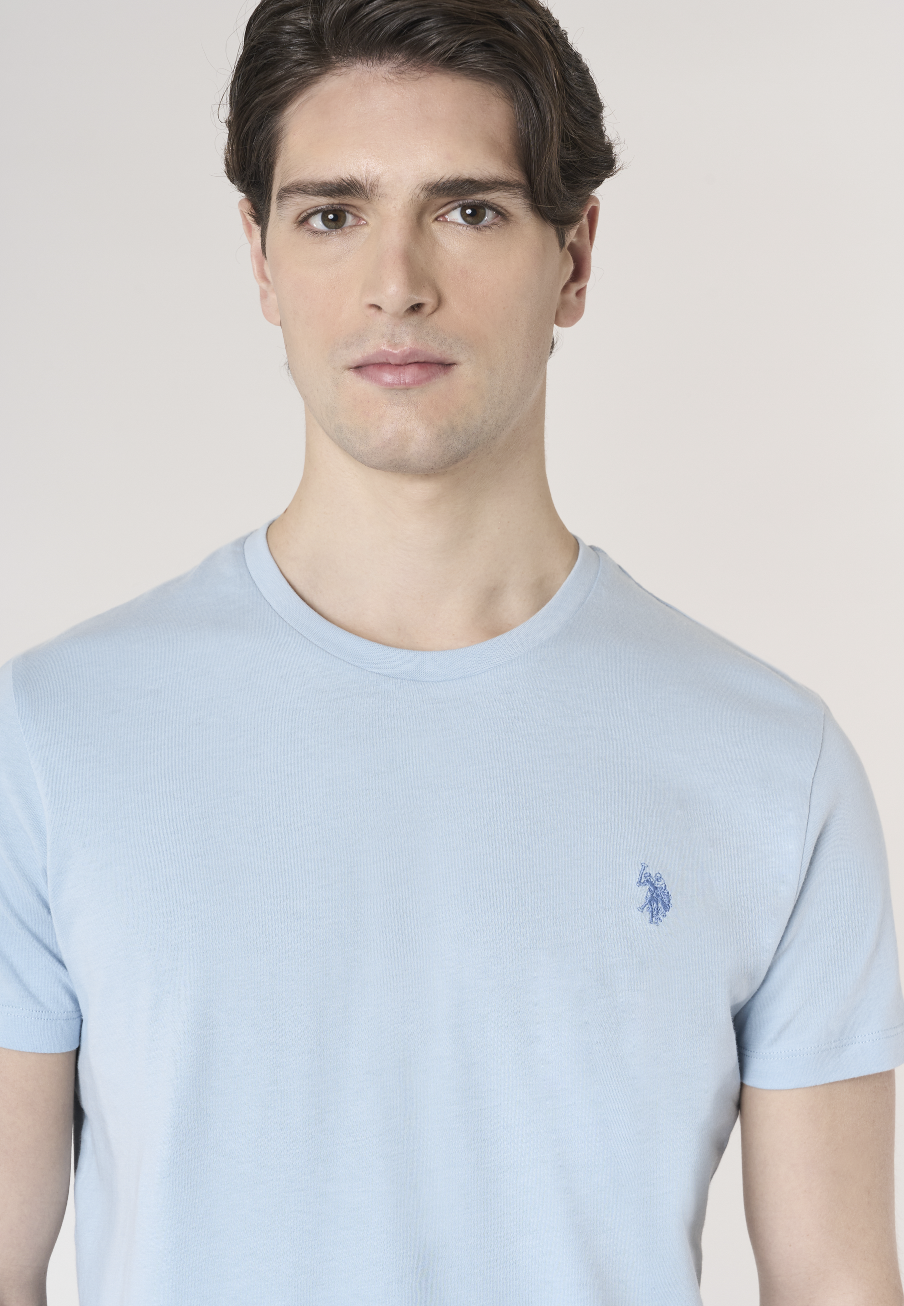 T-shirt girocollo in cotone