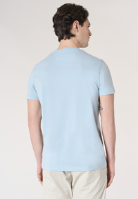 T-shirt girocollo in cotone