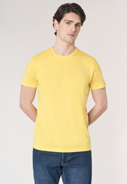T-shirt girocollo in cotone
