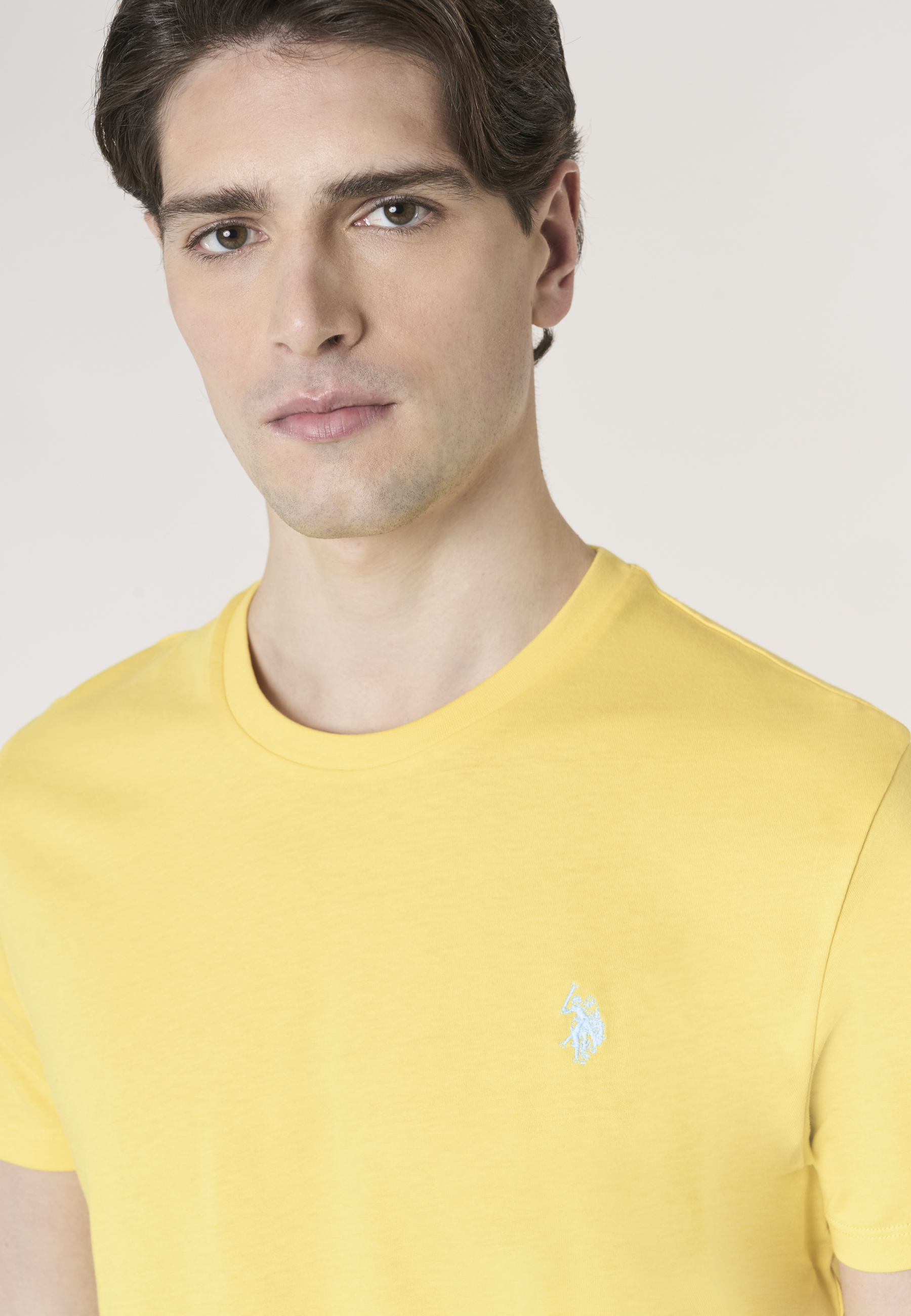 T-shirt girocollo in cotone