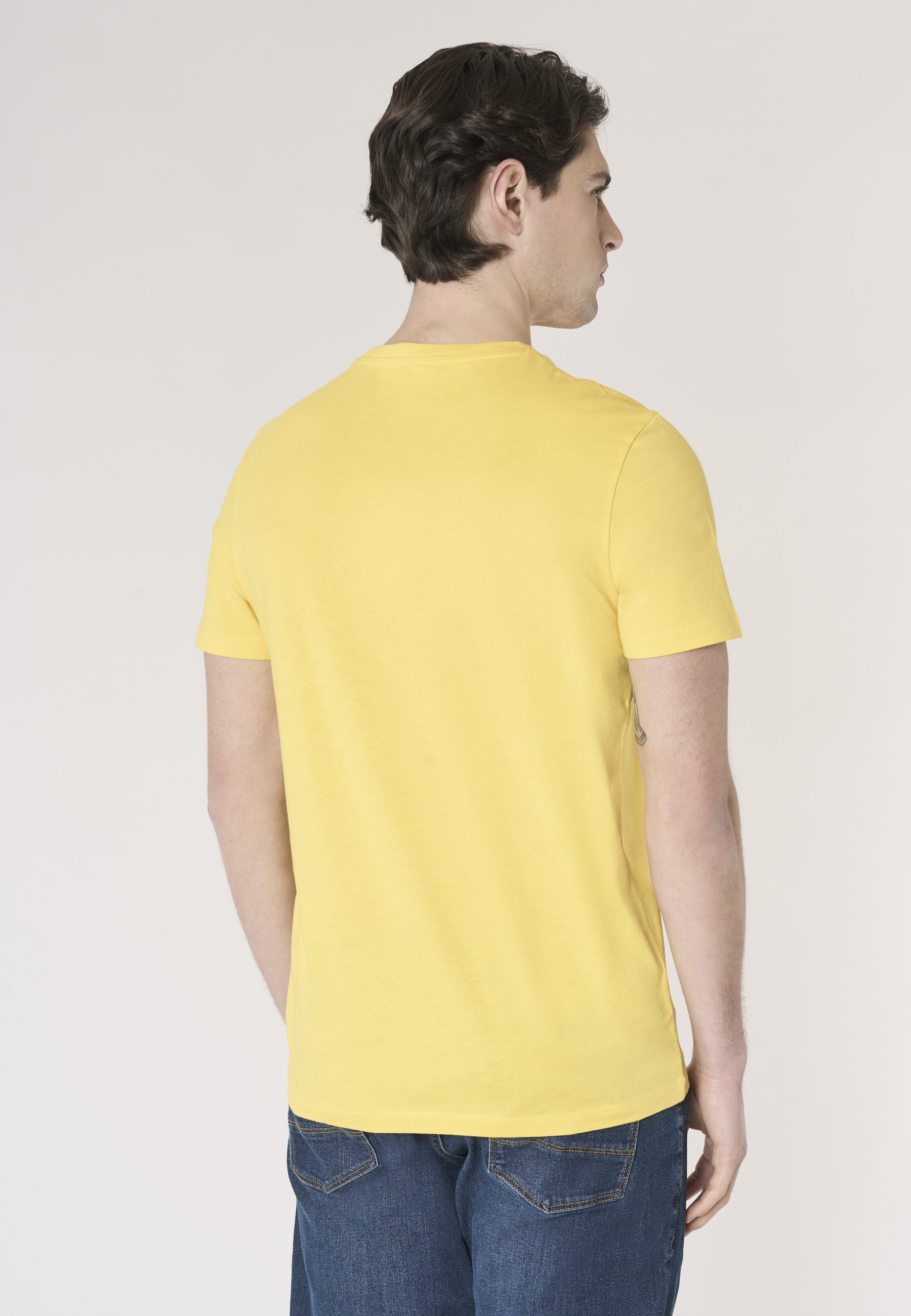 T-shirt girocollo in cotone