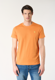 T-shirt girocollo in cotone