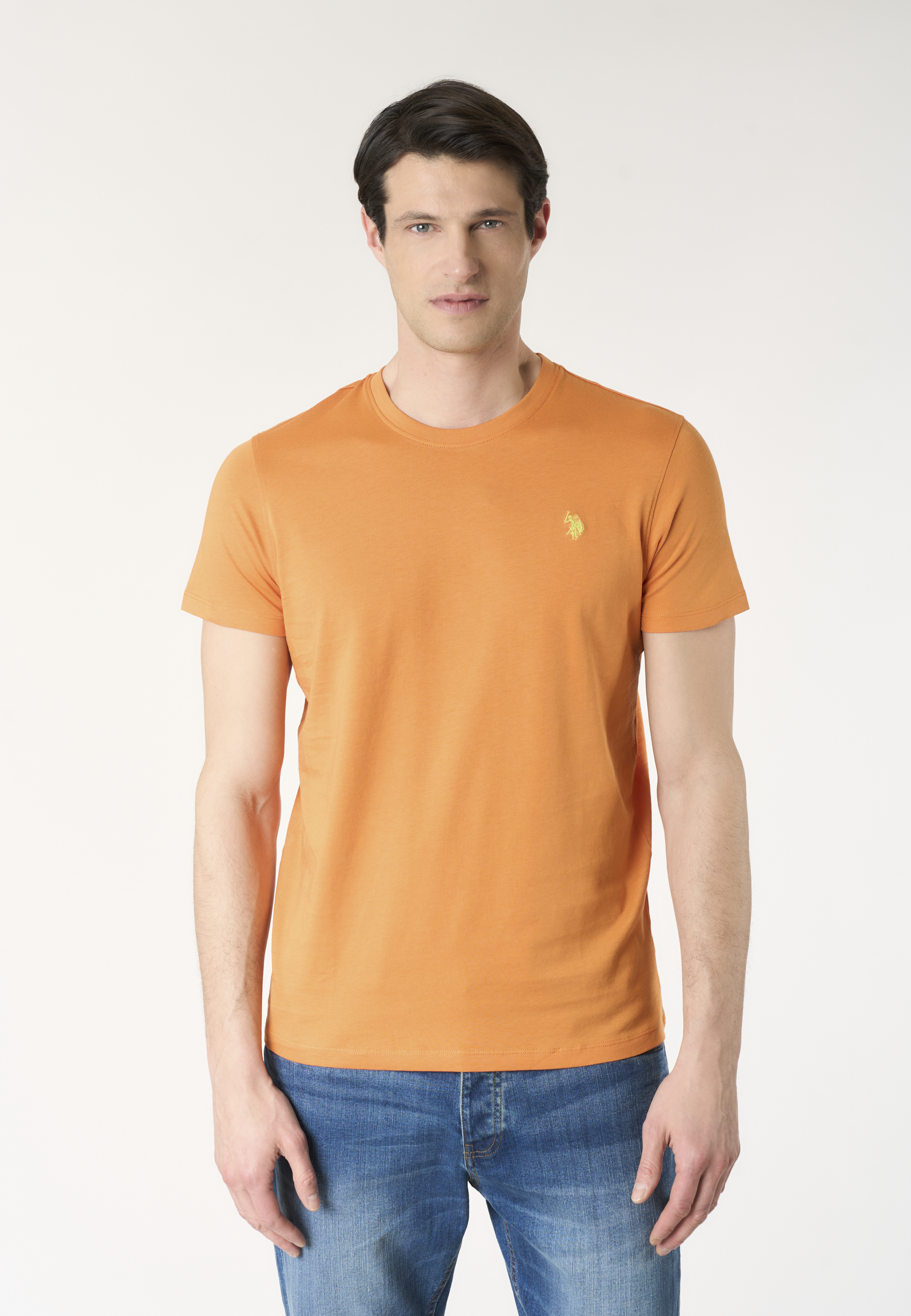T-shirt girocollo in cotone