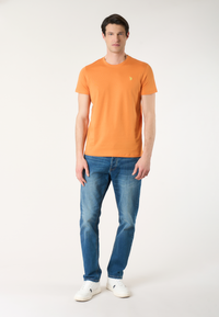 T-shirt girocollo in cotone