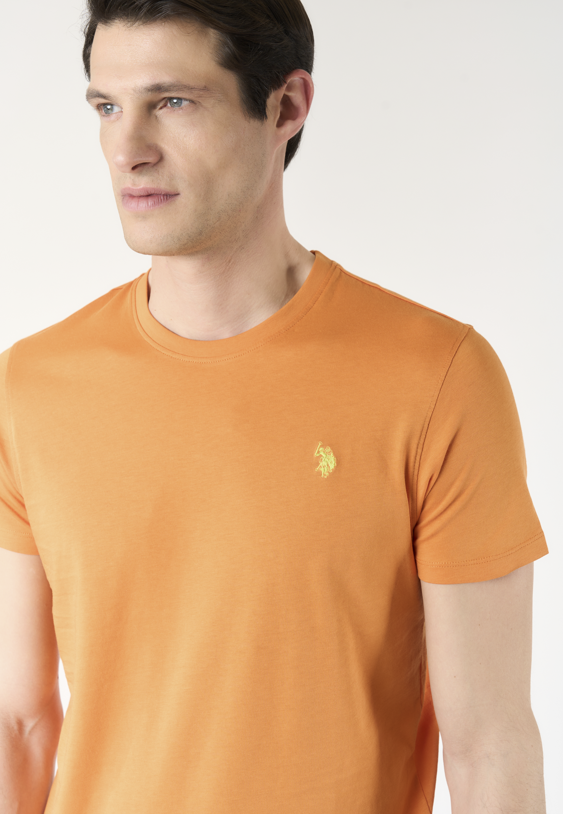 T-shirt girocollo in cotone
