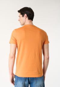 T-shirt girocollo in cotone