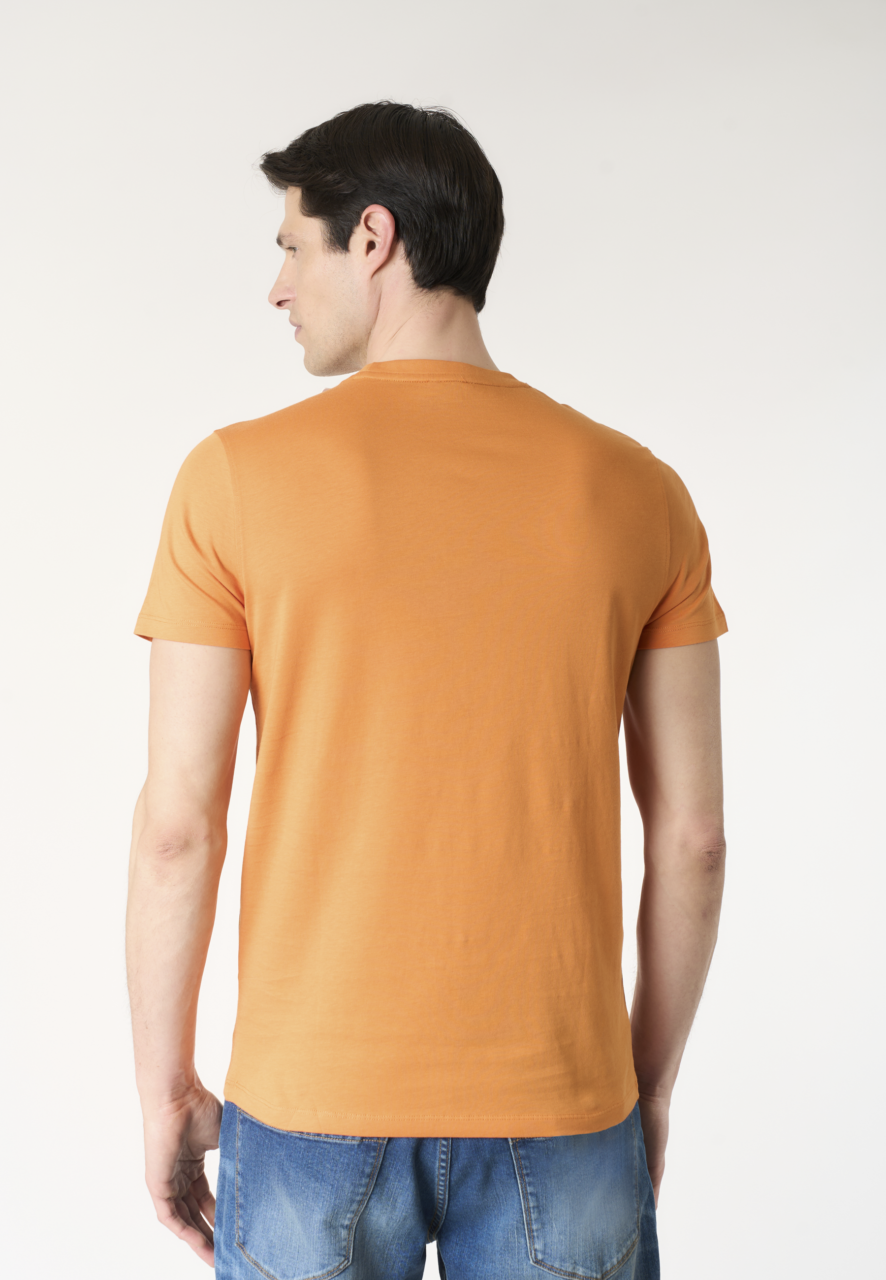 T-shirt girocollo in cotone