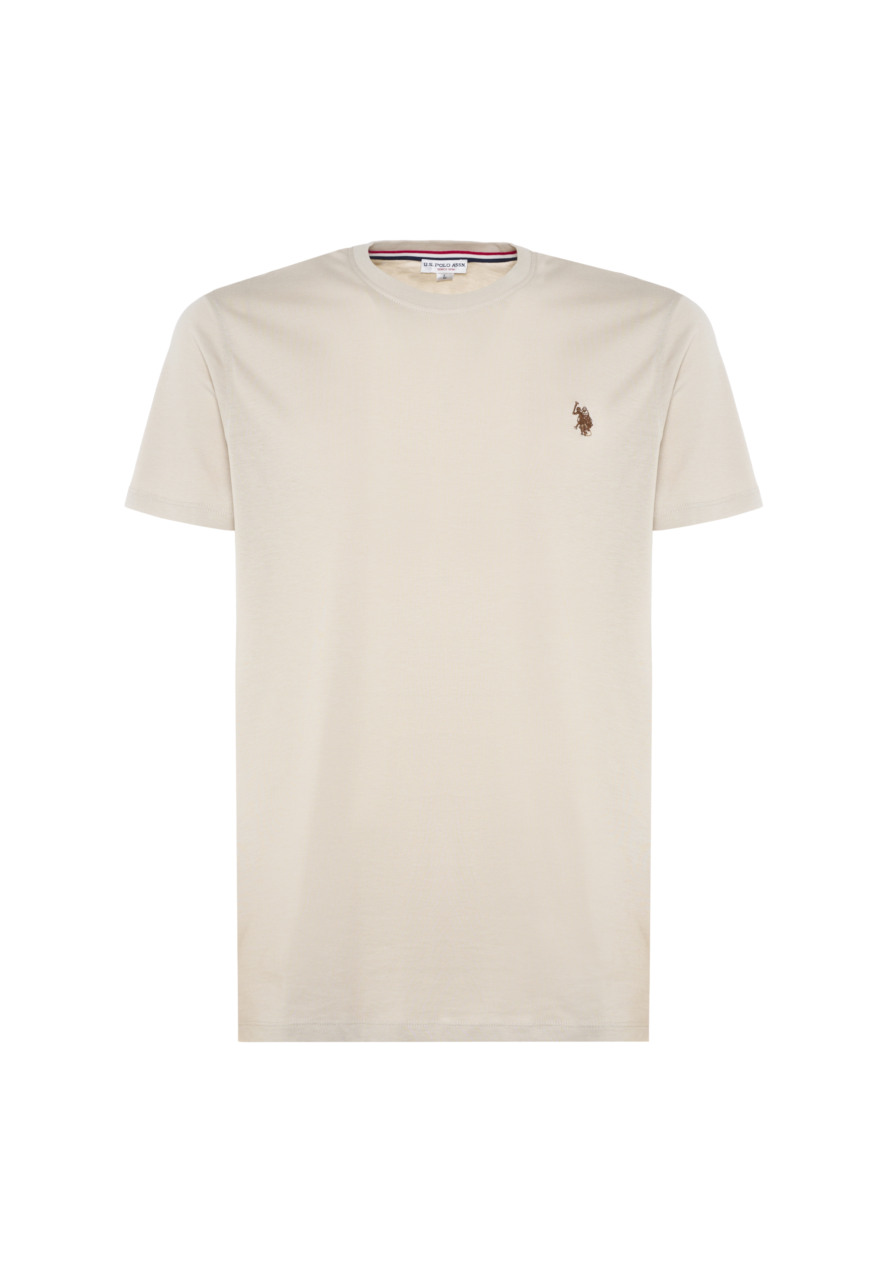 T-shirt girocollo in cotone