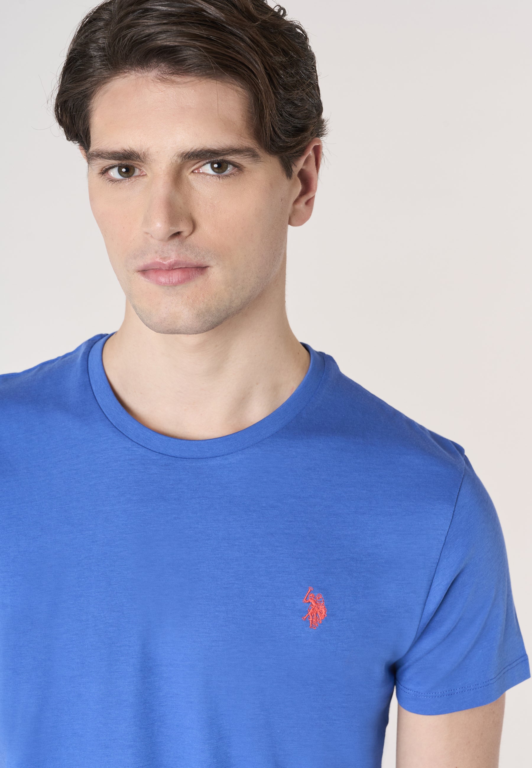 T-shirt girocollo in cotone