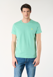 T-shirt girocollo in cotone