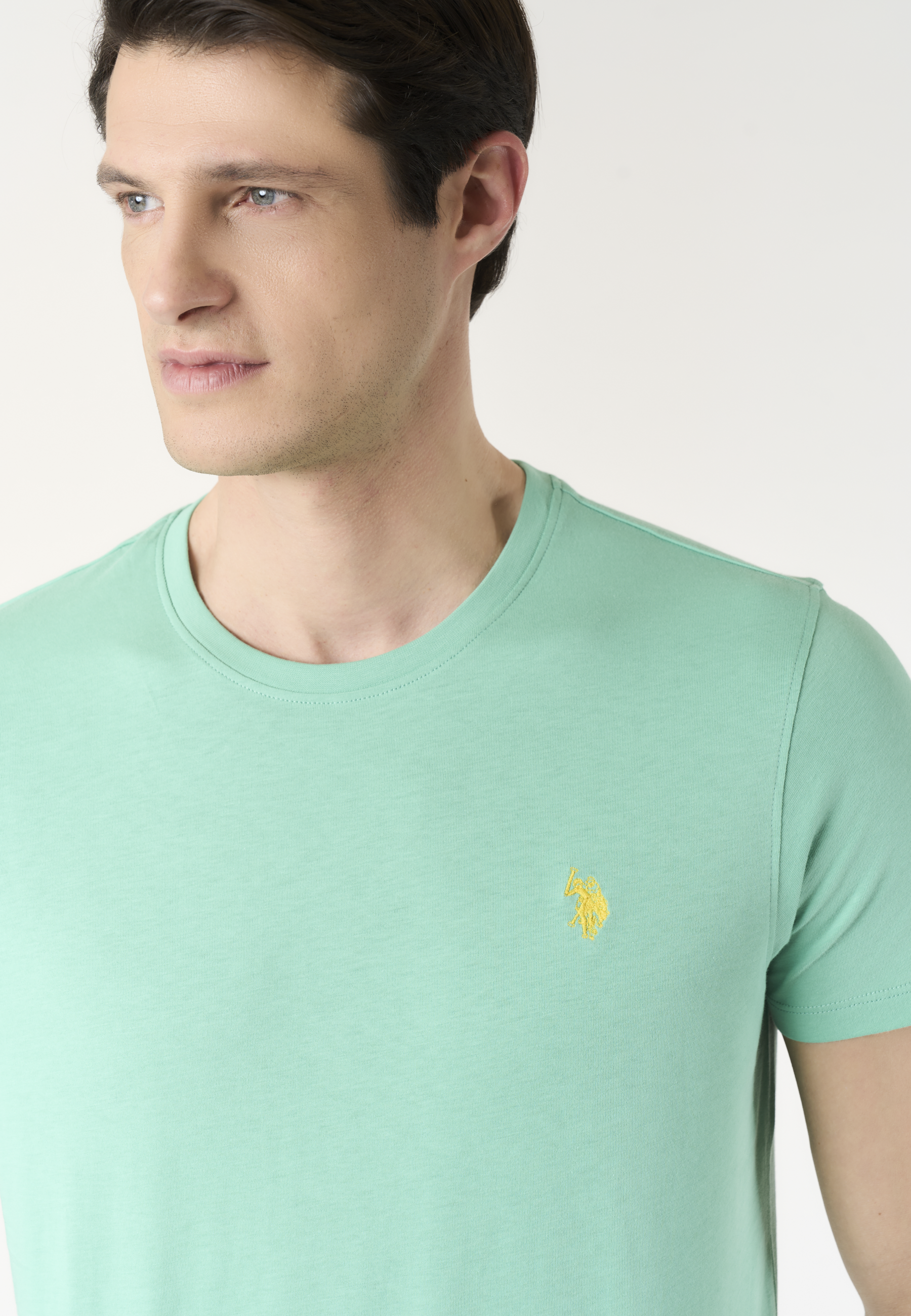 T-shirt girocollo in cotone
