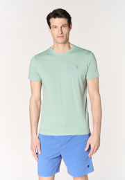 T-shirt girocollo in cotone