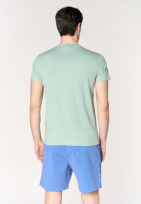 T-shirt girocollo in cotone
