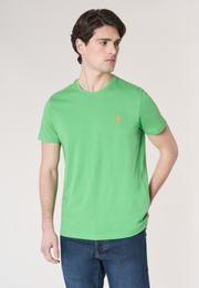 T-shirt girocollo in cotone