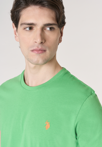 T-shirt girocollo in cotone