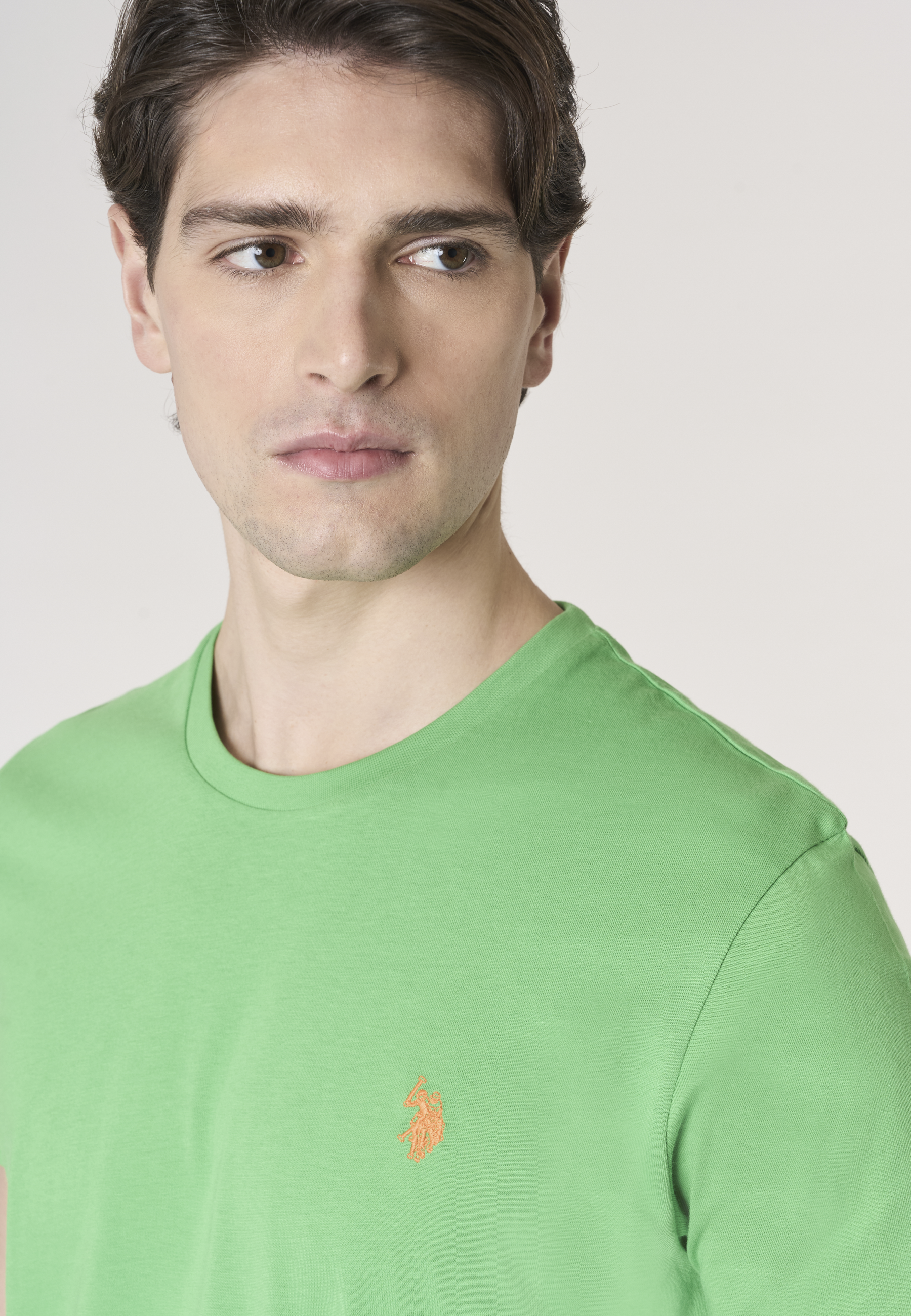 T-shirt girocollo in cotone