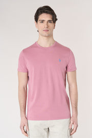 T-shirt girocollo in cotone