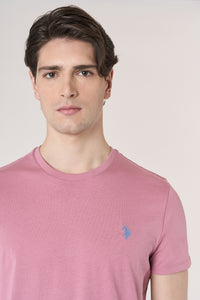 T-shirt girocollo in cotone