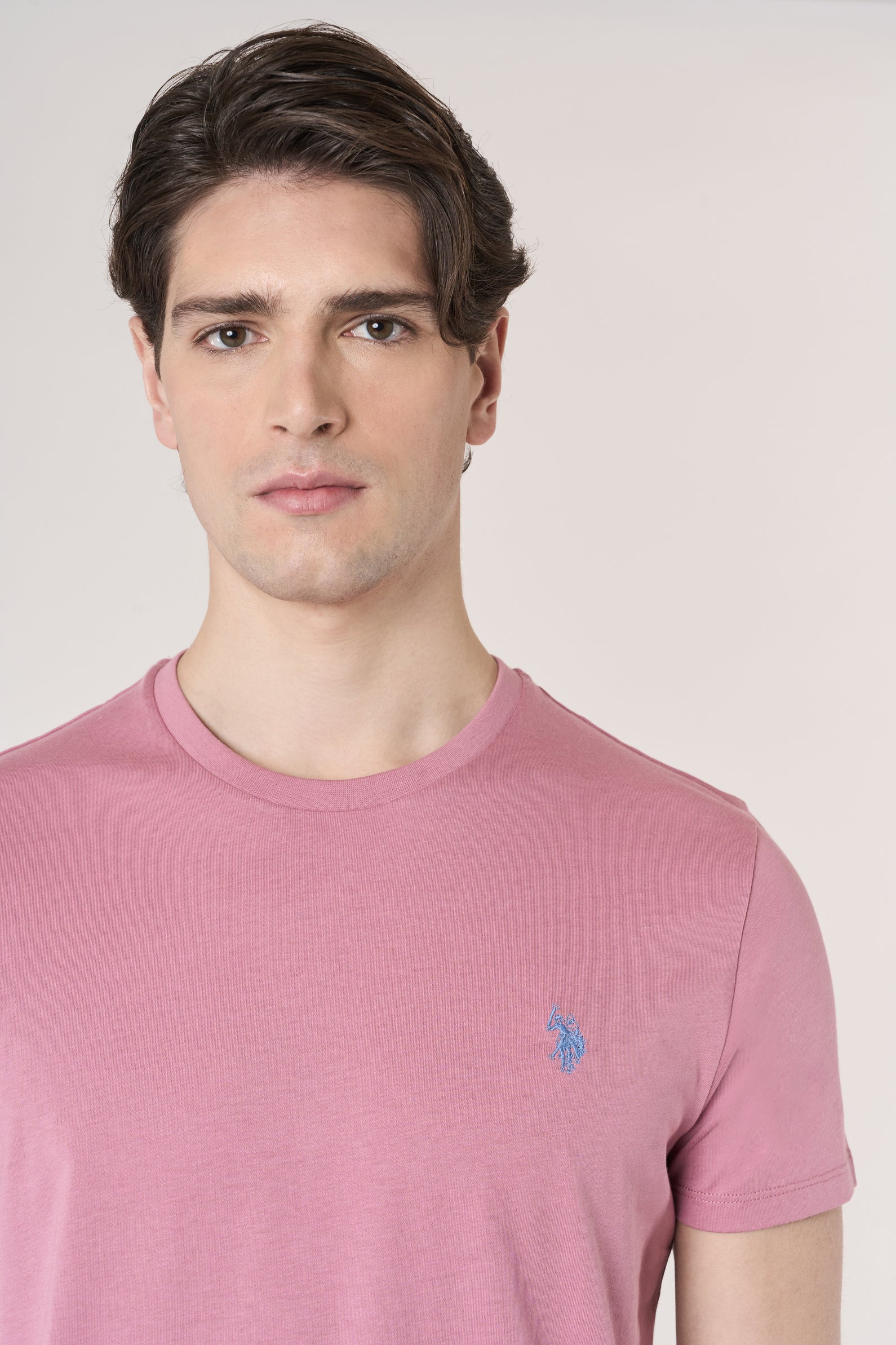 T-shirt girocollo in cotone