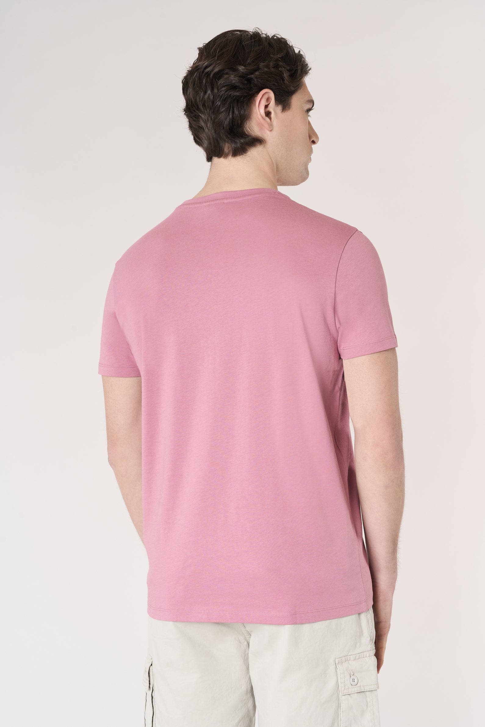 T-shirt girocollo in cotone