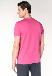 T-shirt girocollo in cotone