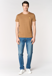 T-shirt girocollo in cotone