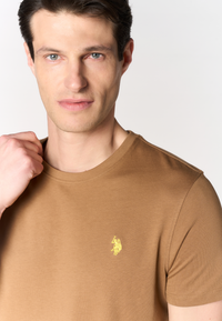 T-shirt girocollo in cotone