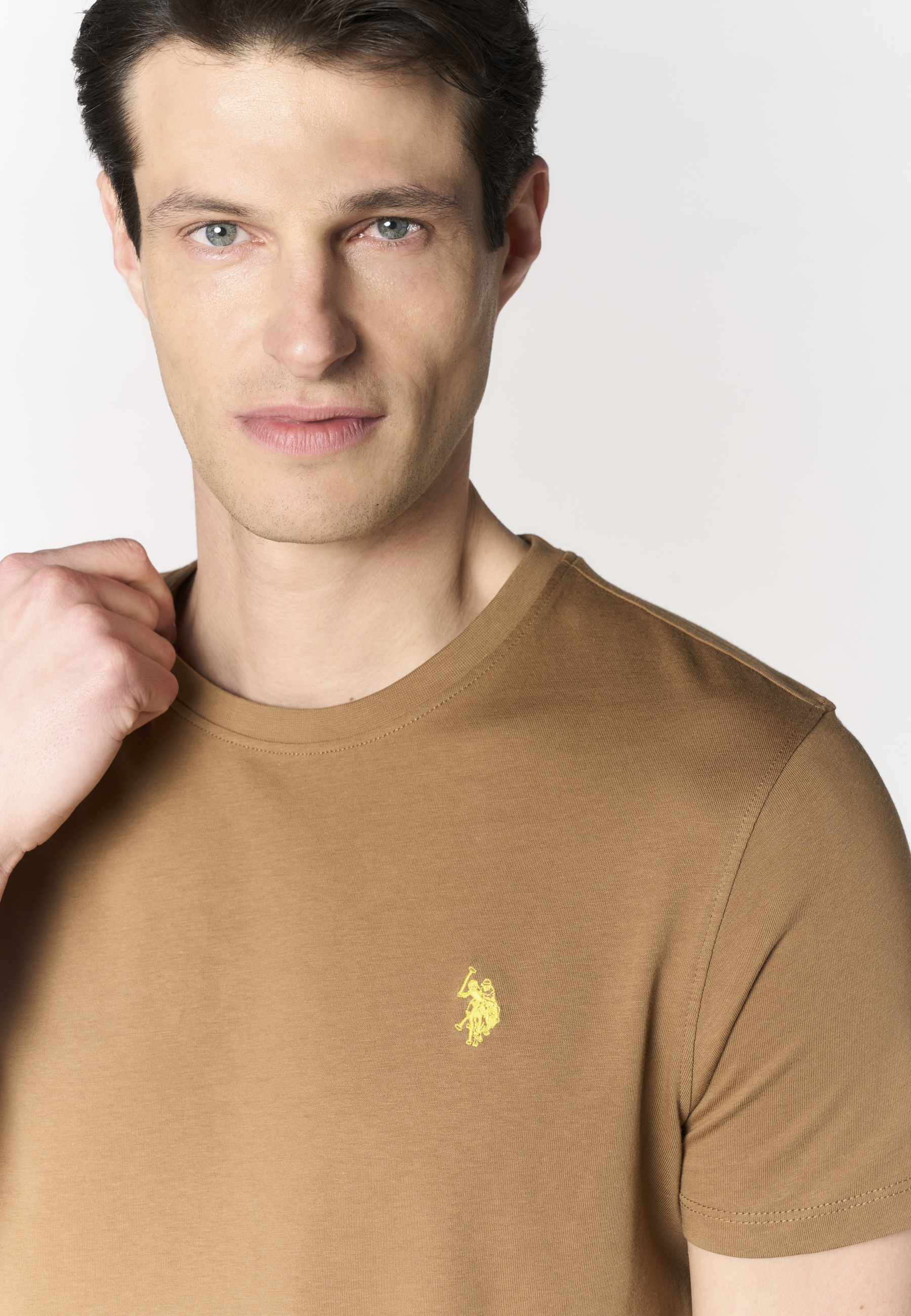 T-shirt girocollo in cotone