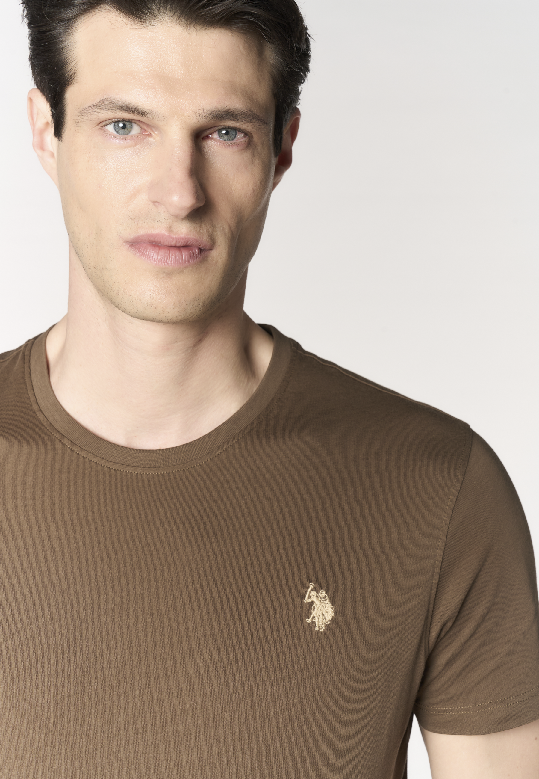 T-shirt girocollo in cotone