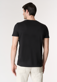 T-shirt girocollo in cotone