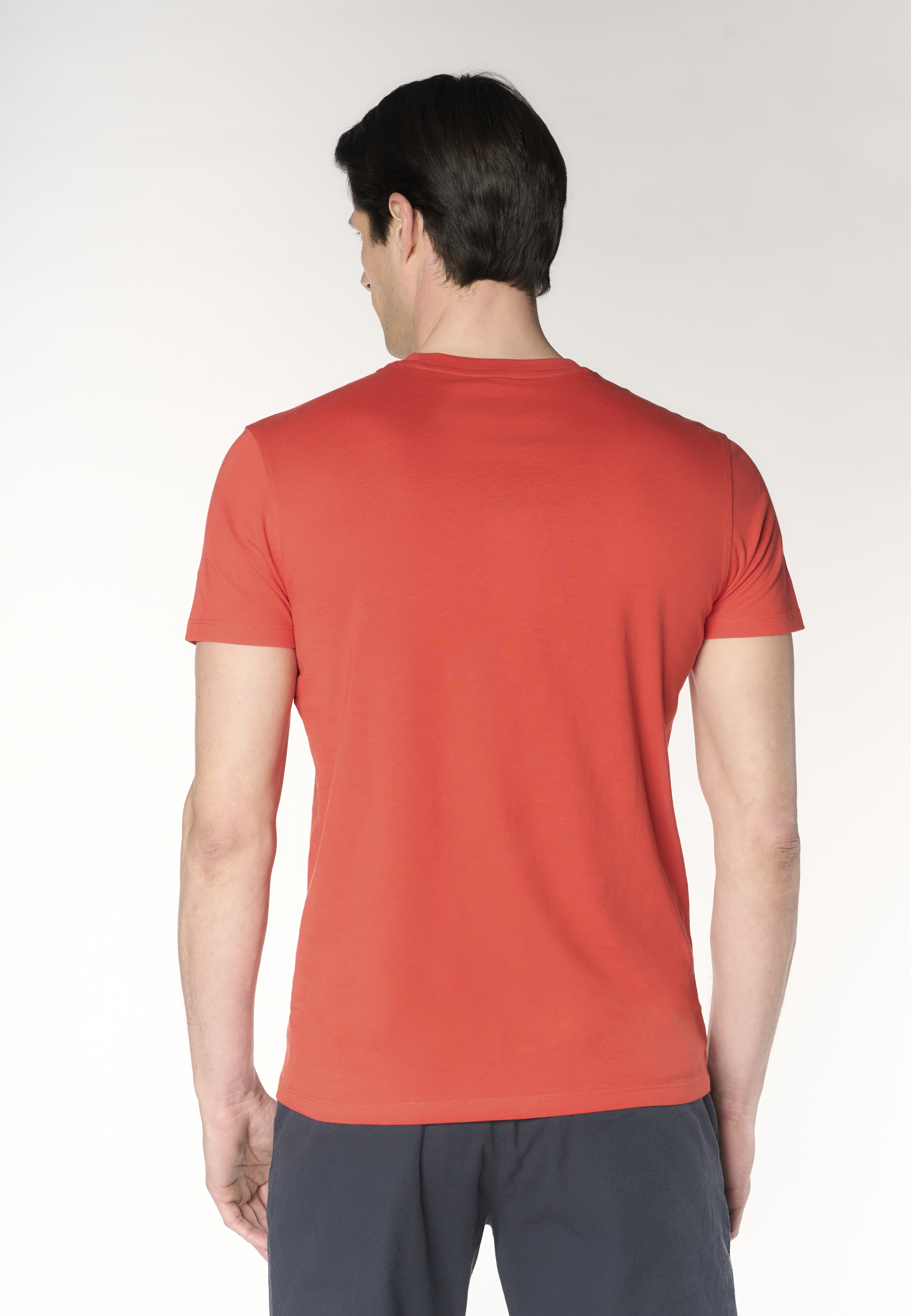 T-shirt girocollo in cotone