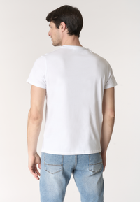 T-shirt da uomo a maniche corte con logo e numero ricamati