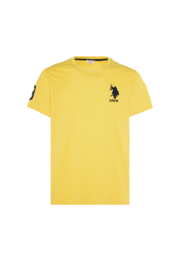 T-shirt da uomo a maniche corte con logo e numero ricamati