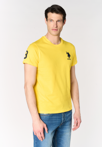 T-shirt da uomo a maniche corte con logo e numero ricamati