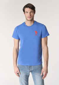 T-shirt da uomo a maniche corte con logo e numero ricamati