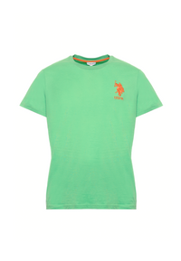 T-shirt da uomo a maniche corte con logo e numero ricamati