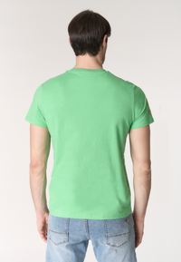 T-shirt da uomo a maniche corte con logo e numero ricamati