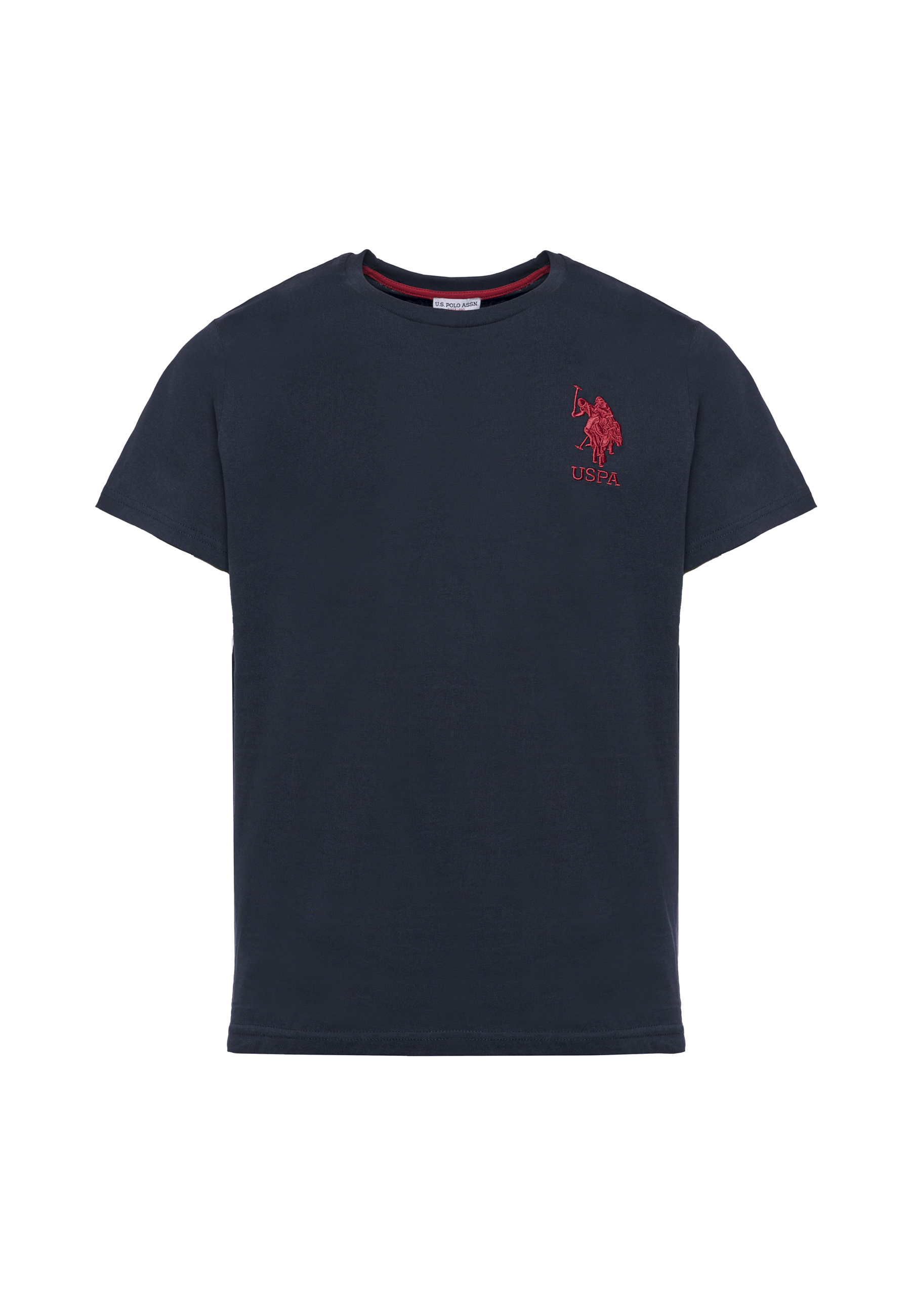 T-shirt da uomo a maniche corte con logo e numero ricamati
