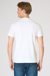 T-Shirt in cotone con grafica USPA frontale