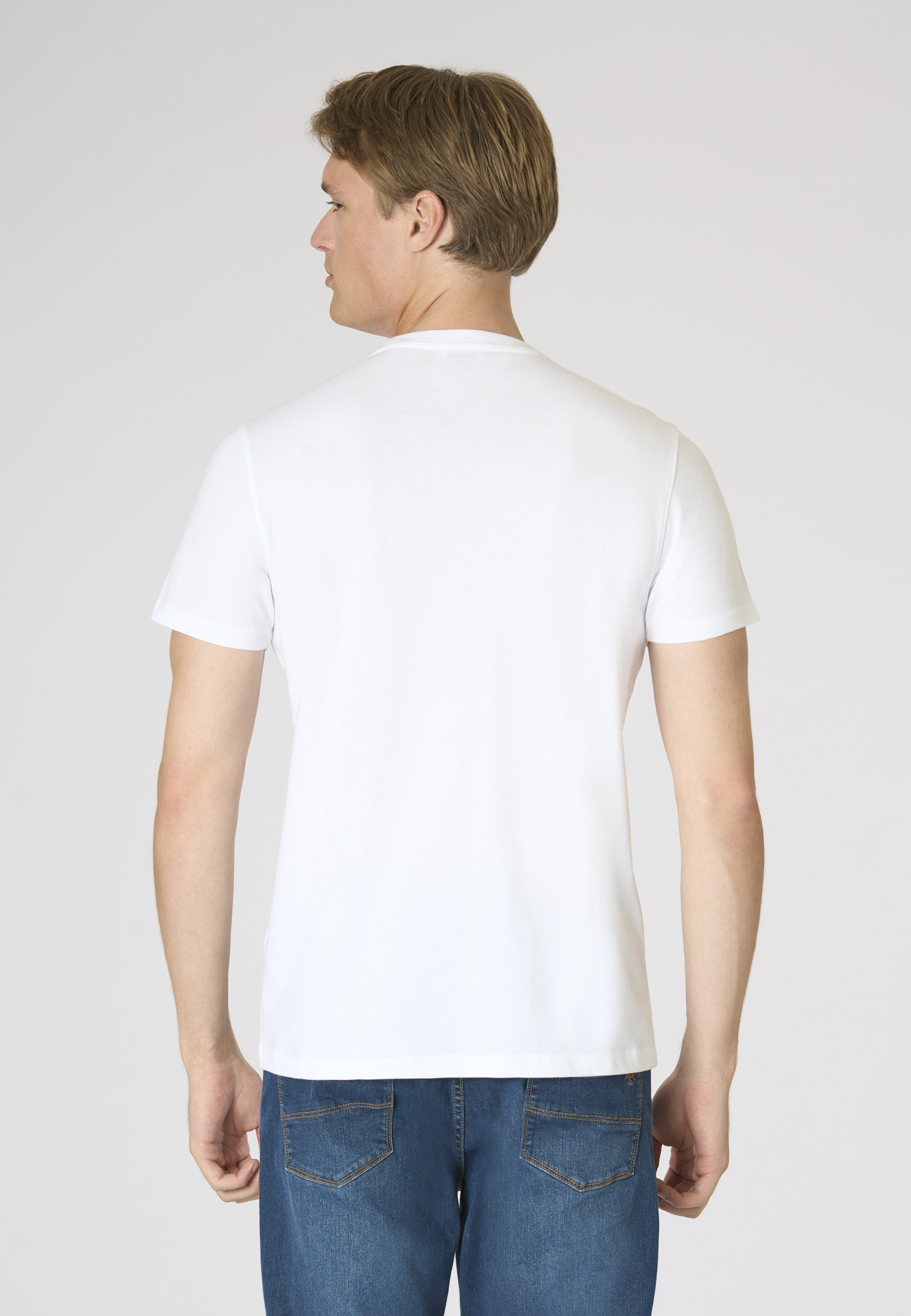 T-Shirt in cotone con grafica USPA frontale