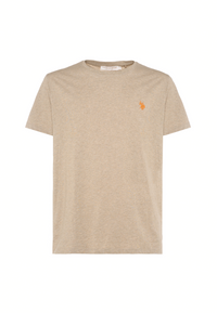 T-shirt in cotone melange Premium Quality con logo ricamato