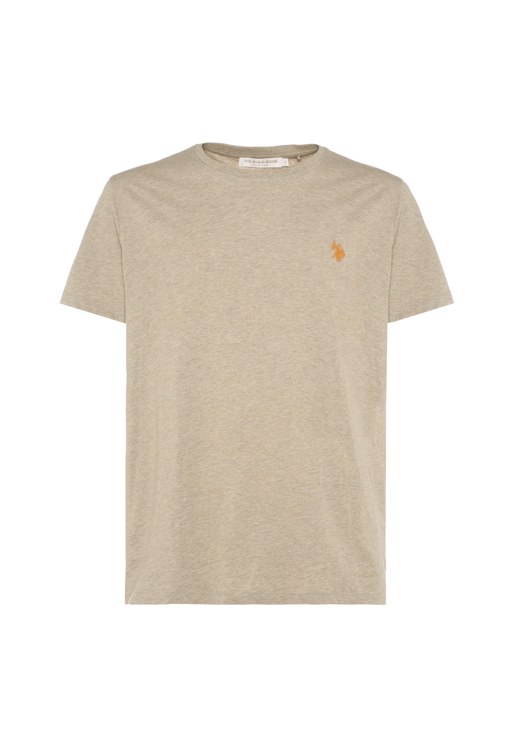 T-shirt in cotone melange Premium Quality con logo ricamato