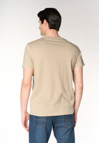 T-shirt in cotone melange Premium Quality con logo ricamato