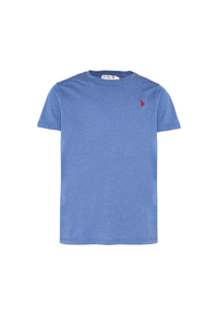 T-shirt in cotone melange Premium Quality con logo ricamato