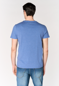 T-shirt in cotone melange Premium Quality con logo ricamato