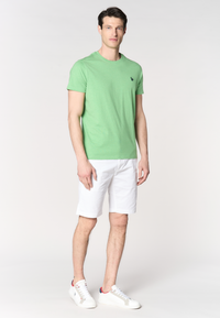 T-shirt in cotone melange Premium Quality con logo ricamato