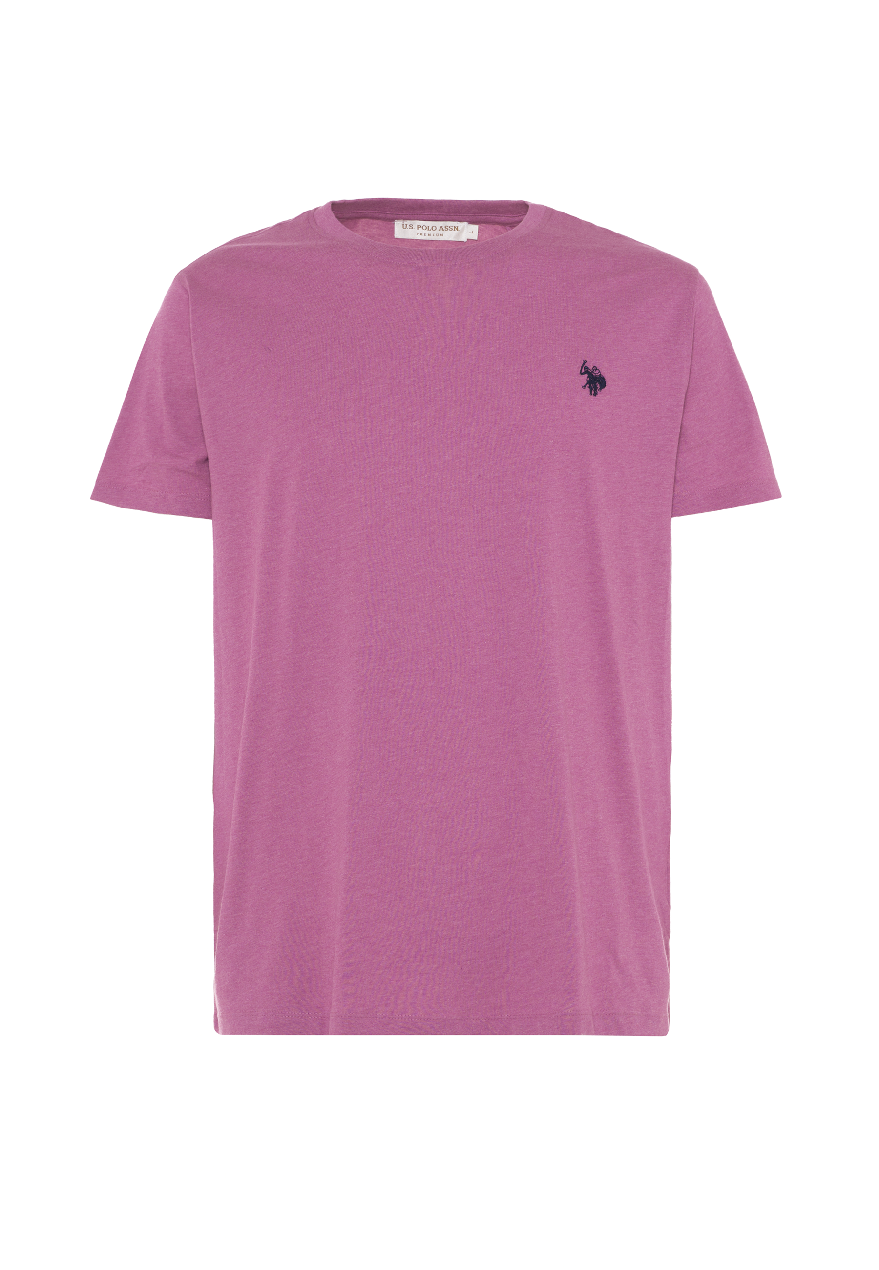 T-shirt in cotone melange Premium Quality con logo ricamato