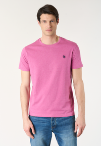 T-shirt in cotone melange Premium Quality con logo ricamato