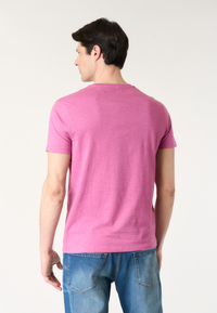 T-shirt in cotone melange Premium Quality con logo ricamato