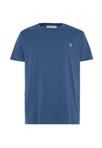 T-shirt in cotone melange Premium Quality con logo ricamato